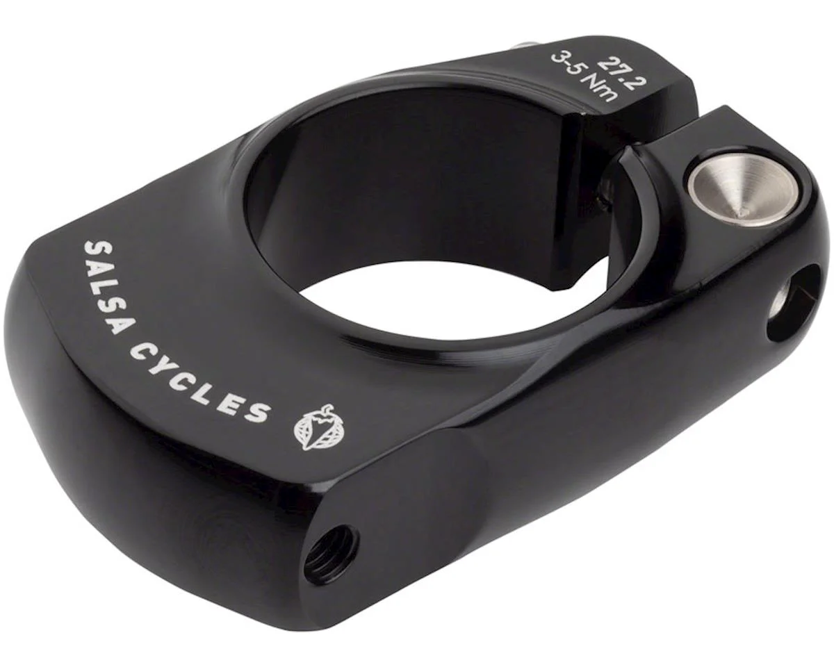 Salsa Post-Lock Rack Mount (Black) (27.2mm) - view 3